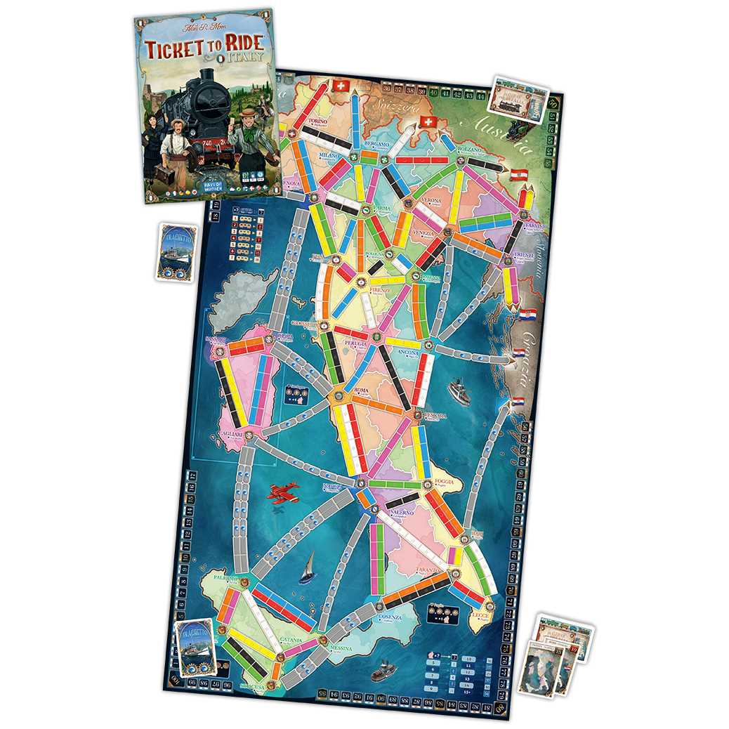 Ticket to Ride: Japan & Italy – Map Collection Volume 7