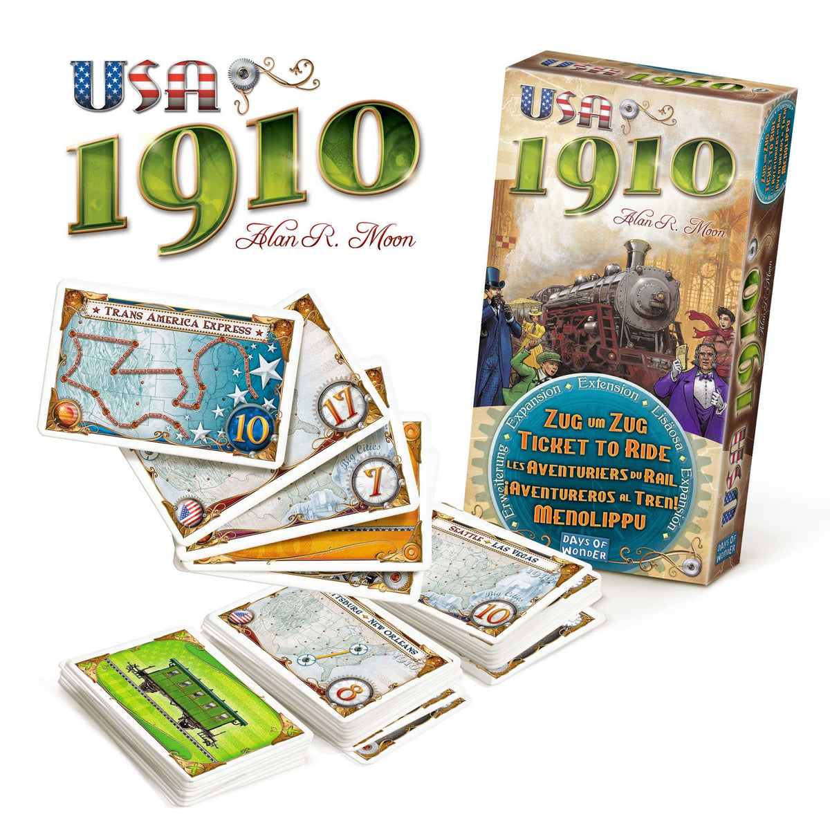 Ticket to Ride: USA 1910 Expansion