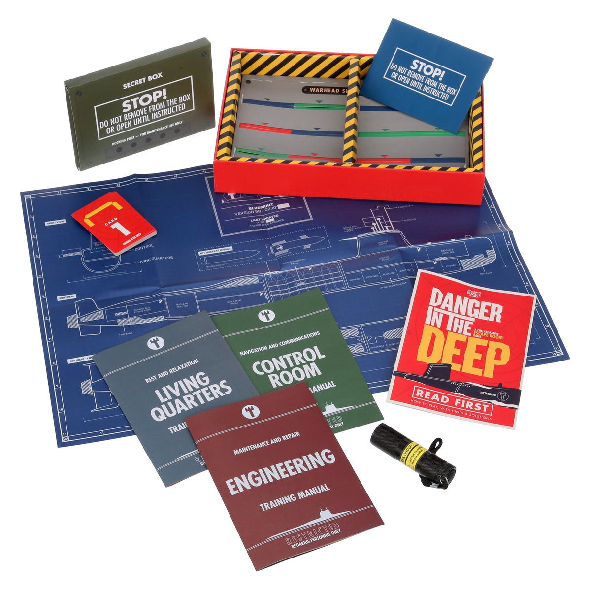 Professor Puzzle Danger in the Deep Escape Room Game