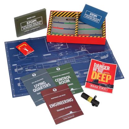 Professor Puzzle Danger in the Deep Escape Room Game