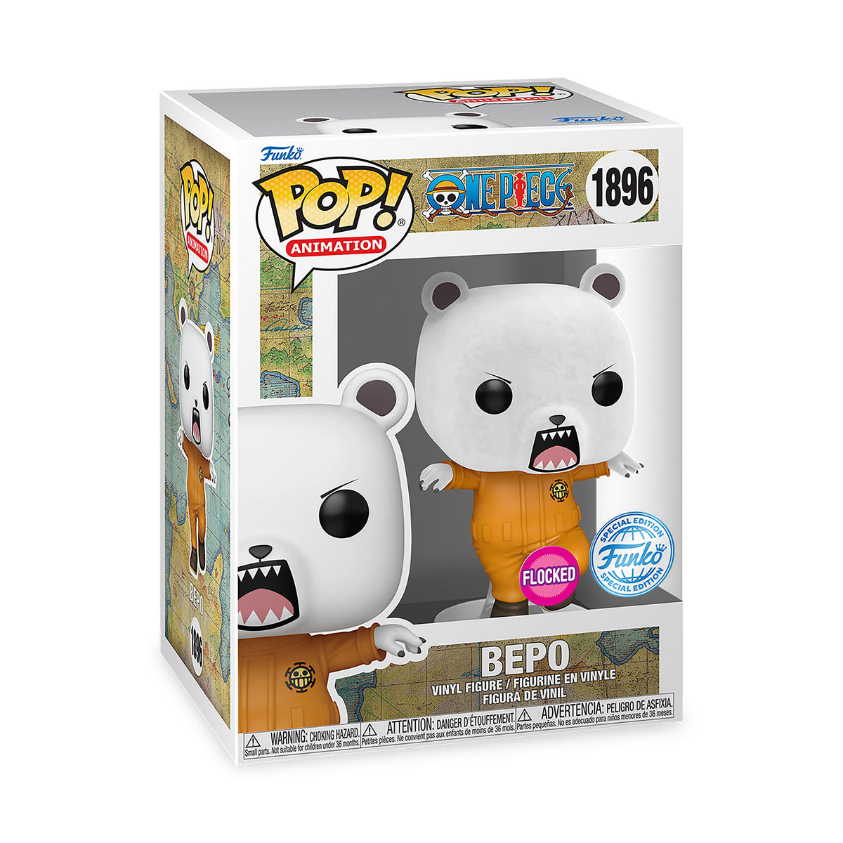 Funko Pop! Vinyl One Piece Bepo (Flocked)