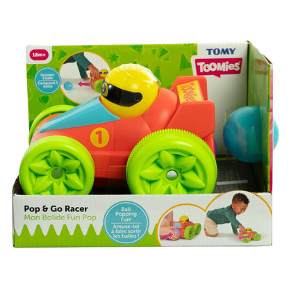 Funko Pop! Vinyl Toomies Pop & Go Racer Ball Popping Push Toy