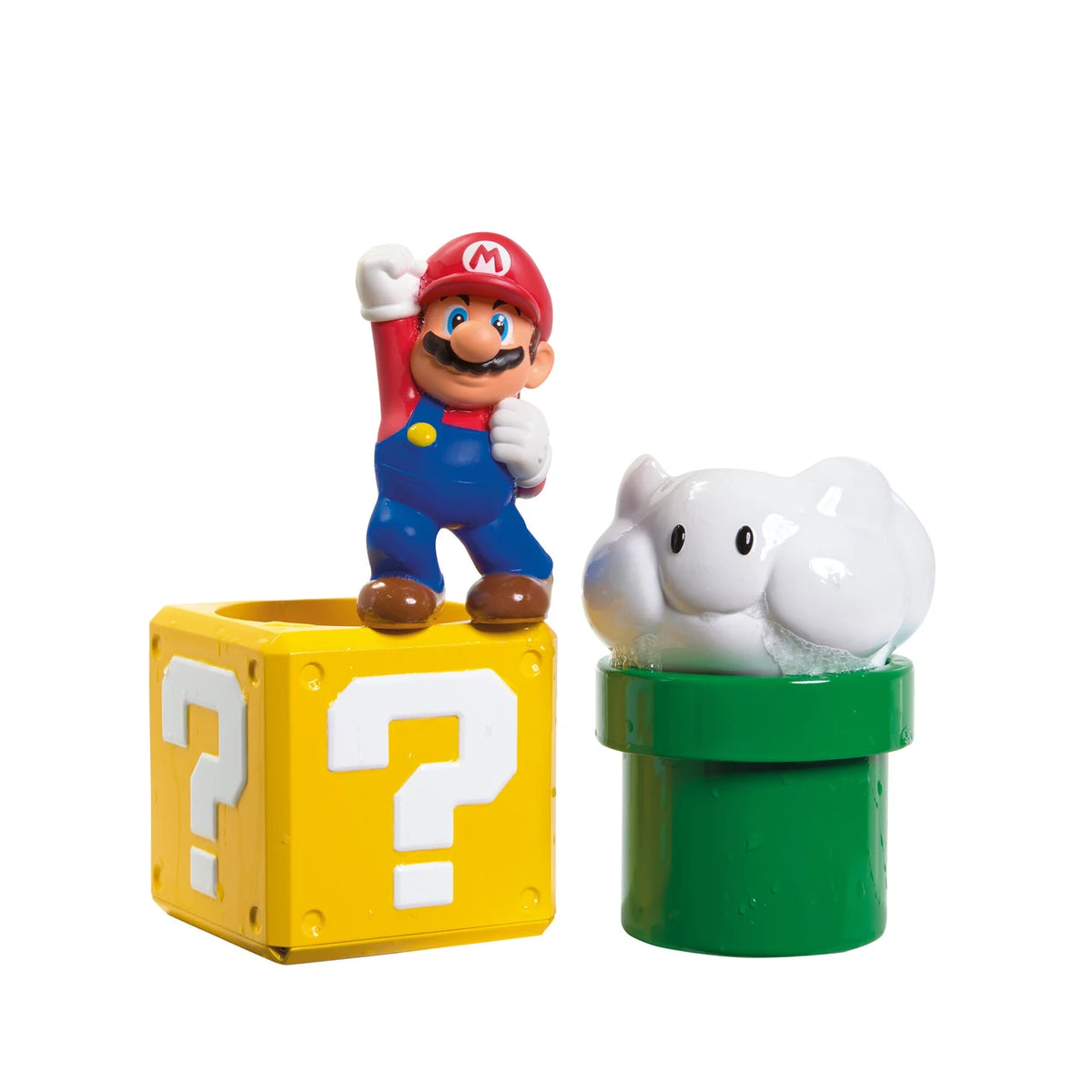 Toomies Super Mario Pour & Nest Bath Toy Set (4 Pieces)