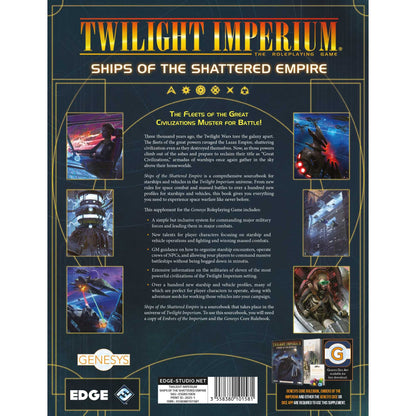 Genesys RPG: Twilight Imperium – Ships of the Shattered Empire
