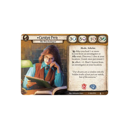 Arkham Horror: The Card Game – Carolyn Fern Investigator Deck