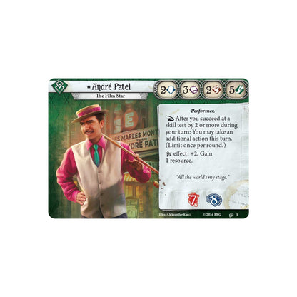 Arkham Horror: The Card Game – André Patel Investigator Deck