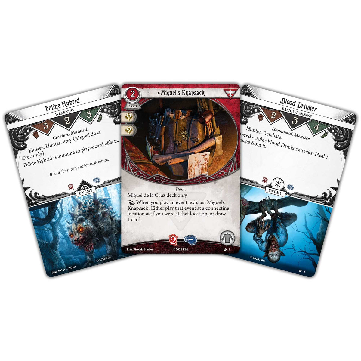 Arkham Horror: The Card Game – Miguel de la Cruz Investigator Deck