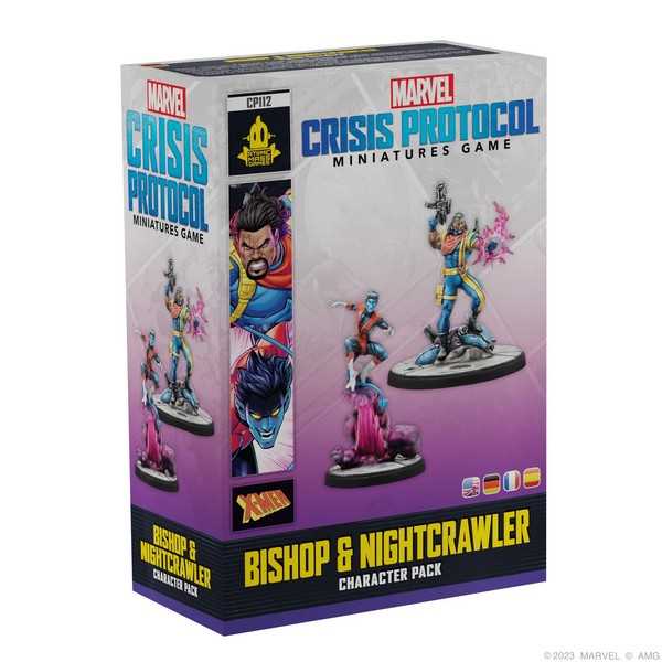 Bishop and Nightcrawler: Marvel Crisis Protocol