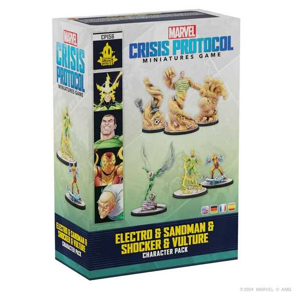 Marvel: Crisis Protocol – Electro, Sandman, Shocker & Vulture
