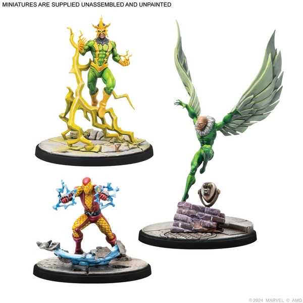 Marvel: Crisis Protocol – Electro, Sandman, Shocker & Vulture