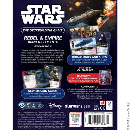 Star Wars: The Deckbuilding Game – Rebel & Empire Reinforcements Expansion