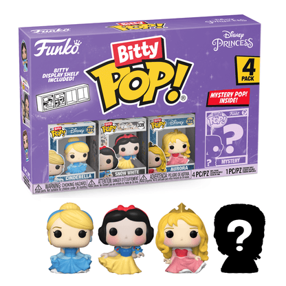 Funko Pop! Vinyl Funko Bitty POP! Disney Princess Cinderella 4 Pack