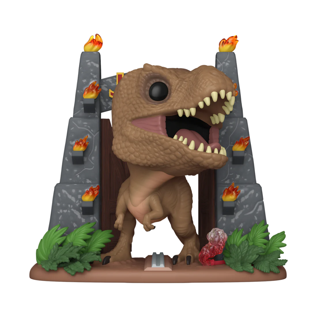 Funko Pop! Vinyl Deluxe Jurassic Park Tyrannosaurus Rex with Gates #1775