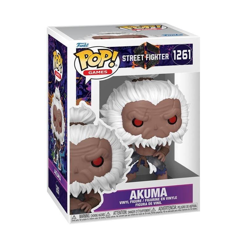 Funko Pop! Games Street Fighter 6 Akuma #1261 Vinyl Figure (1 in 6 Chance of Chase)