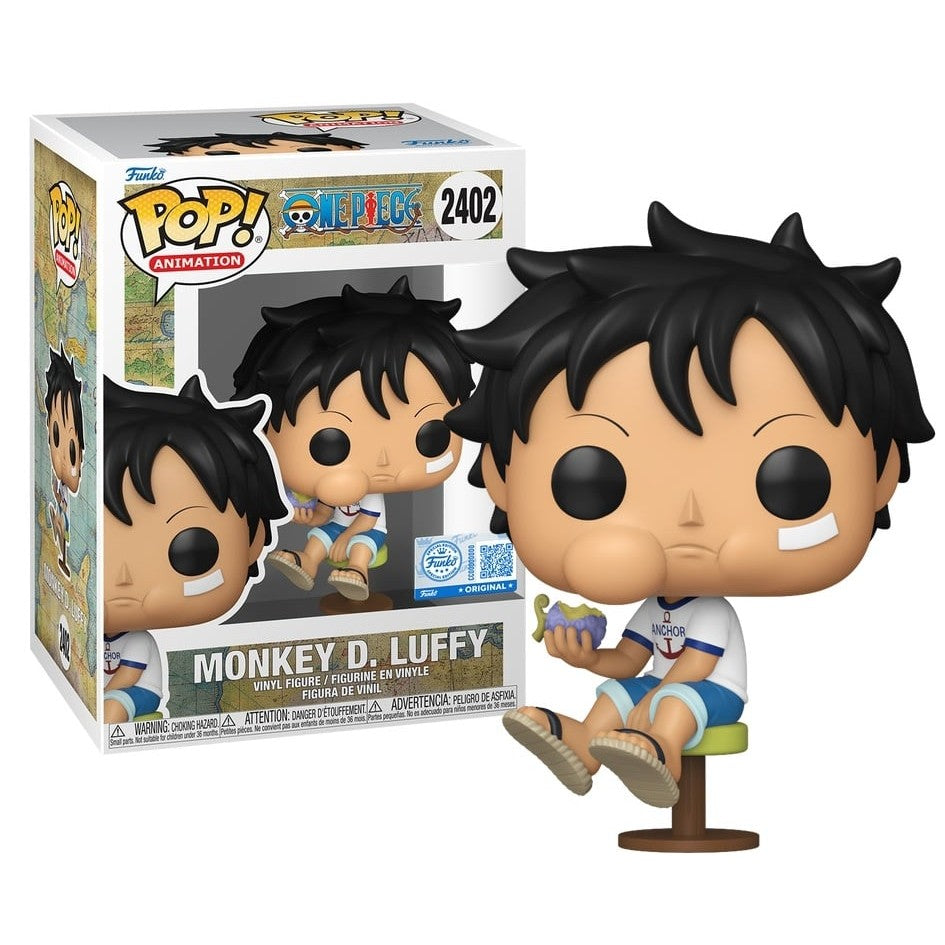 Funko Pop! Animation One Piece Kid Luffy Eating Devil Fruit Vinyl Figure #2402