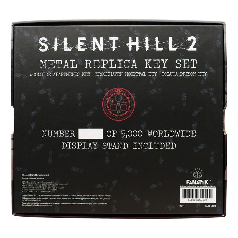 Silent Hill 2 Set of 3 Replica Keys