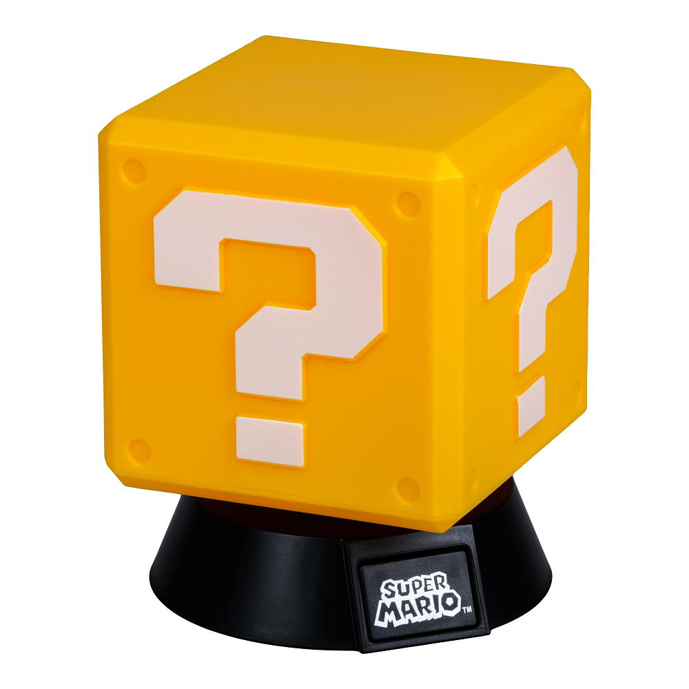 Paladone Super Mario Question Block Icon Light