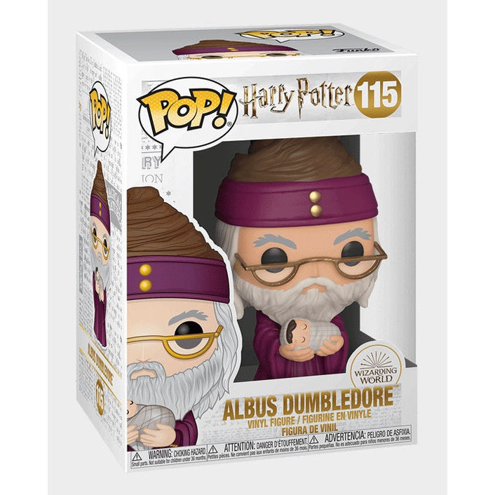 Funko Pop! Vinyl Harry Potter Albus Dumbledore with Baby Harry Vinyl Figure