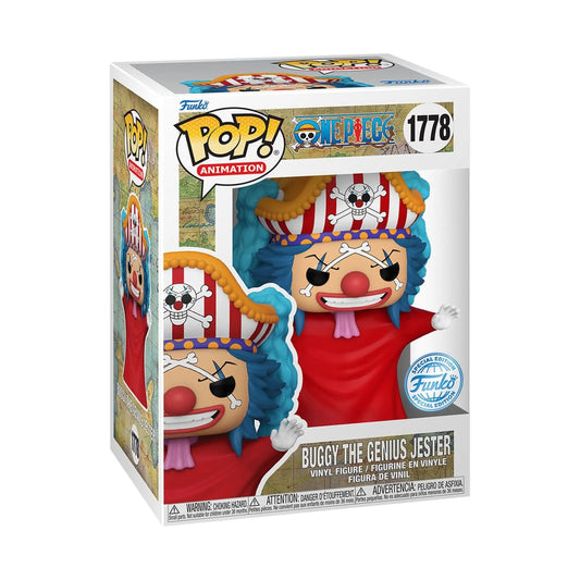 Funko Pop! Vinyl Animation One Piece Buggy (Post Time Skip) #1778