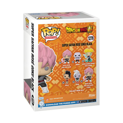 Funko Pop! Vinyl Animation Dragon Ball Super Super Saiyan Rosé Goku Black with Scythe #1279