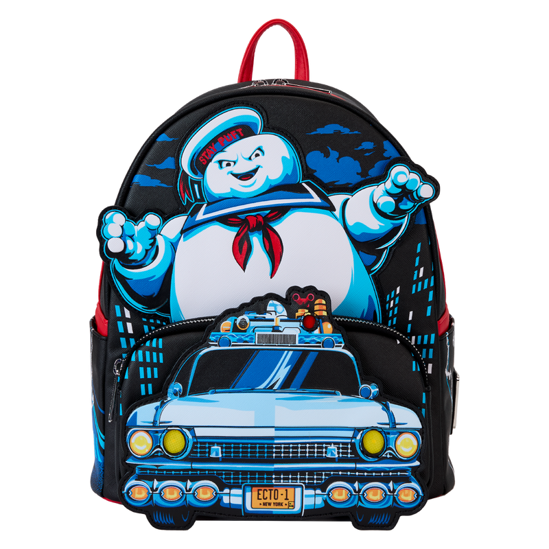 Loungefly Ghostbusters Stay Puft Ecto-1 Light-Up Mini Backpack