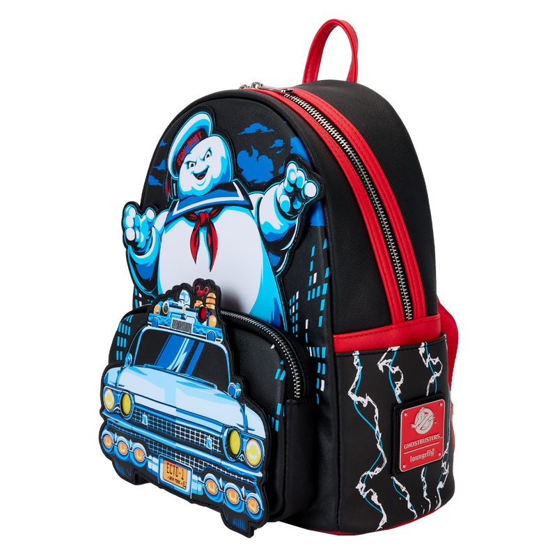 Loungefly Ghostbusters Stay Puft Ecto-1 Light-Up Mini Backpack