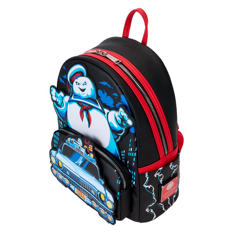 Loungefly Ghostbusters Stay Puft Ecto-1 Light-Up Mini Backpack