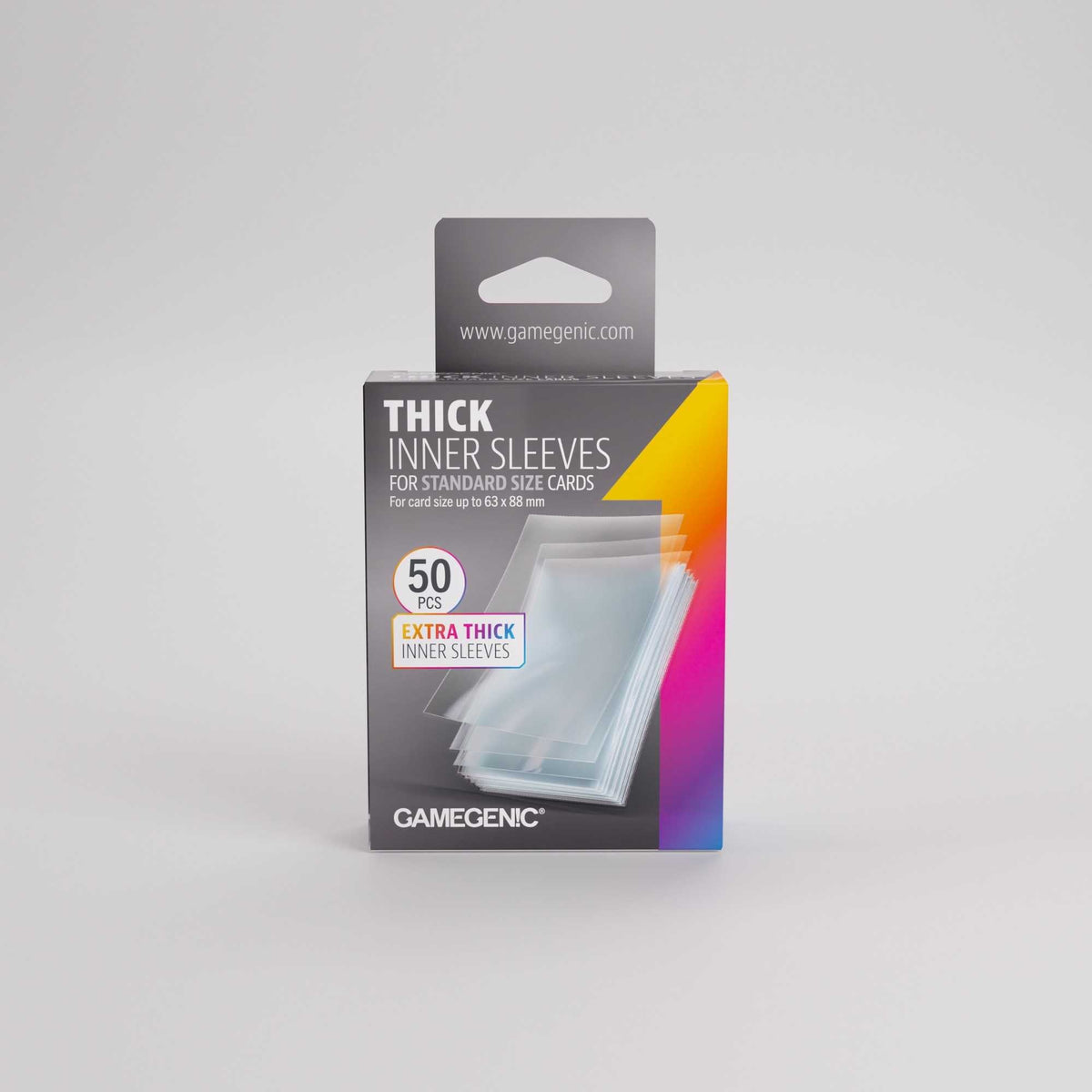 Gamegenic Thick Inner Sleeves 64 x 89 mm (100 ct.)