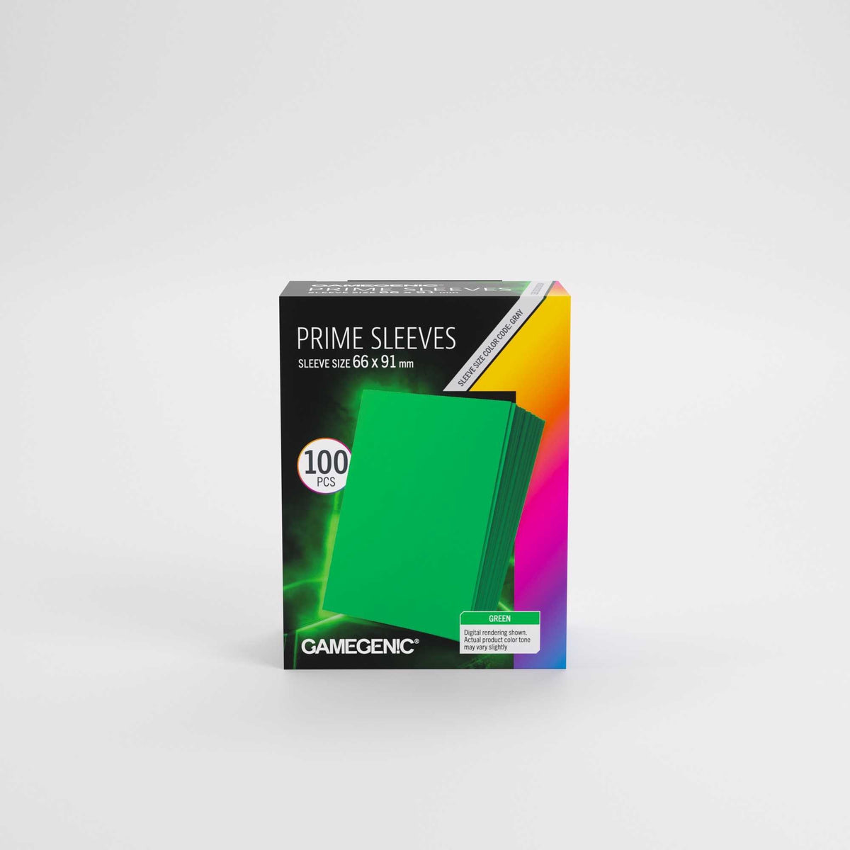 Gamegenic Prime Sleeves Green 66 x 91 mm – 100 Pack