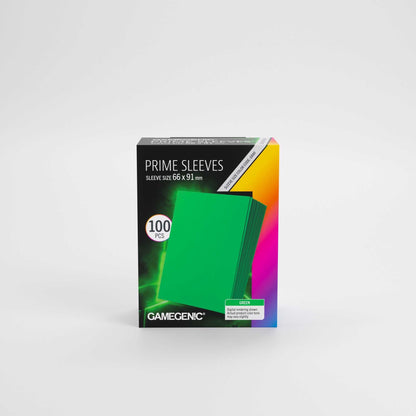Gamegenic Prime Sleeves Green 66 x 91 mm – 100 Pack