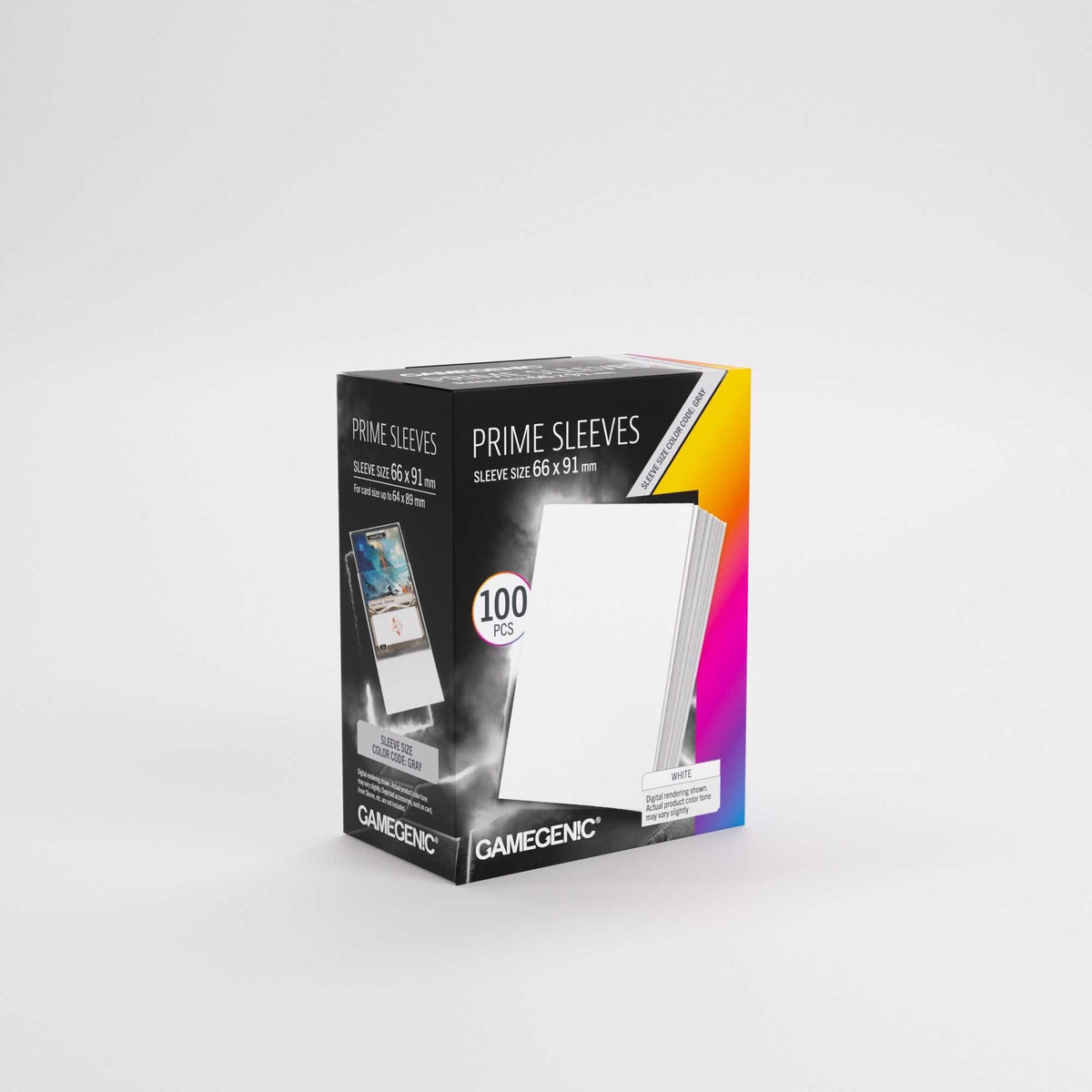 Gamegenic Prime Sleeves White 66 x 91 mm, 100 Pack