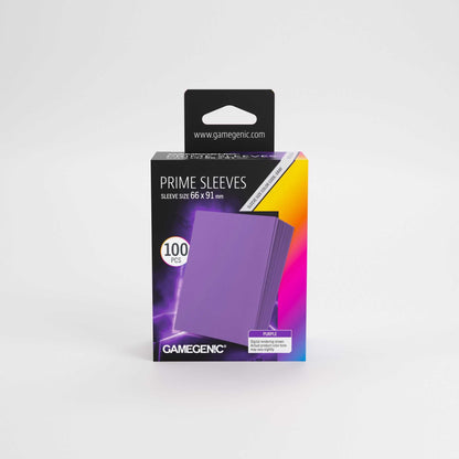 Gamegenic Prime Sleeves Purple 66 x 91 mm (100 ct.)