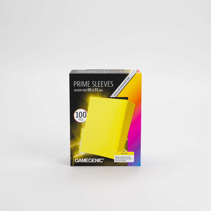 Gamegenic Prime Sleeves Yellow 66 x 91 mm (100 Count)