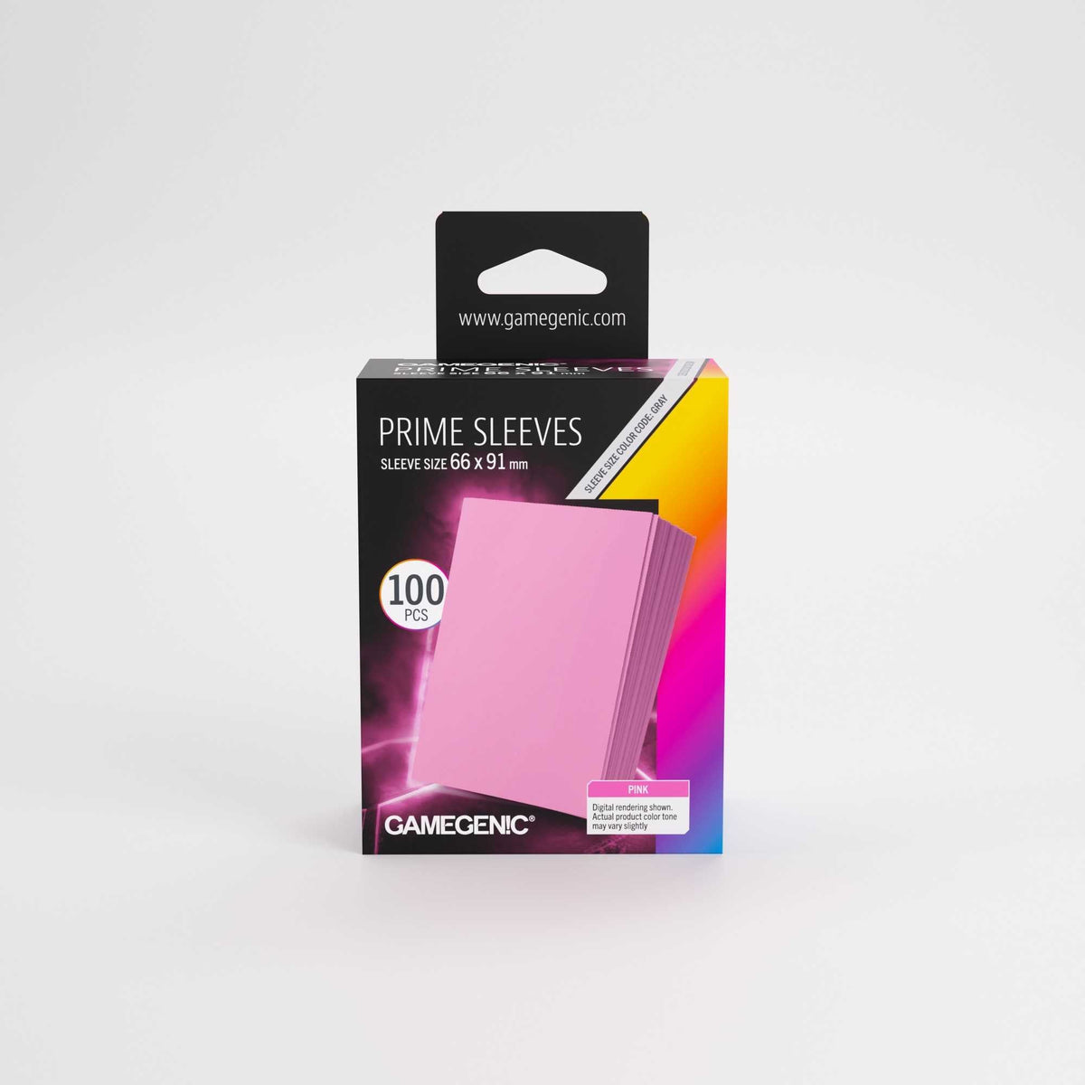 Gamegenic Prime Sleeves Pink 66 x 91 mm (100 ct.)