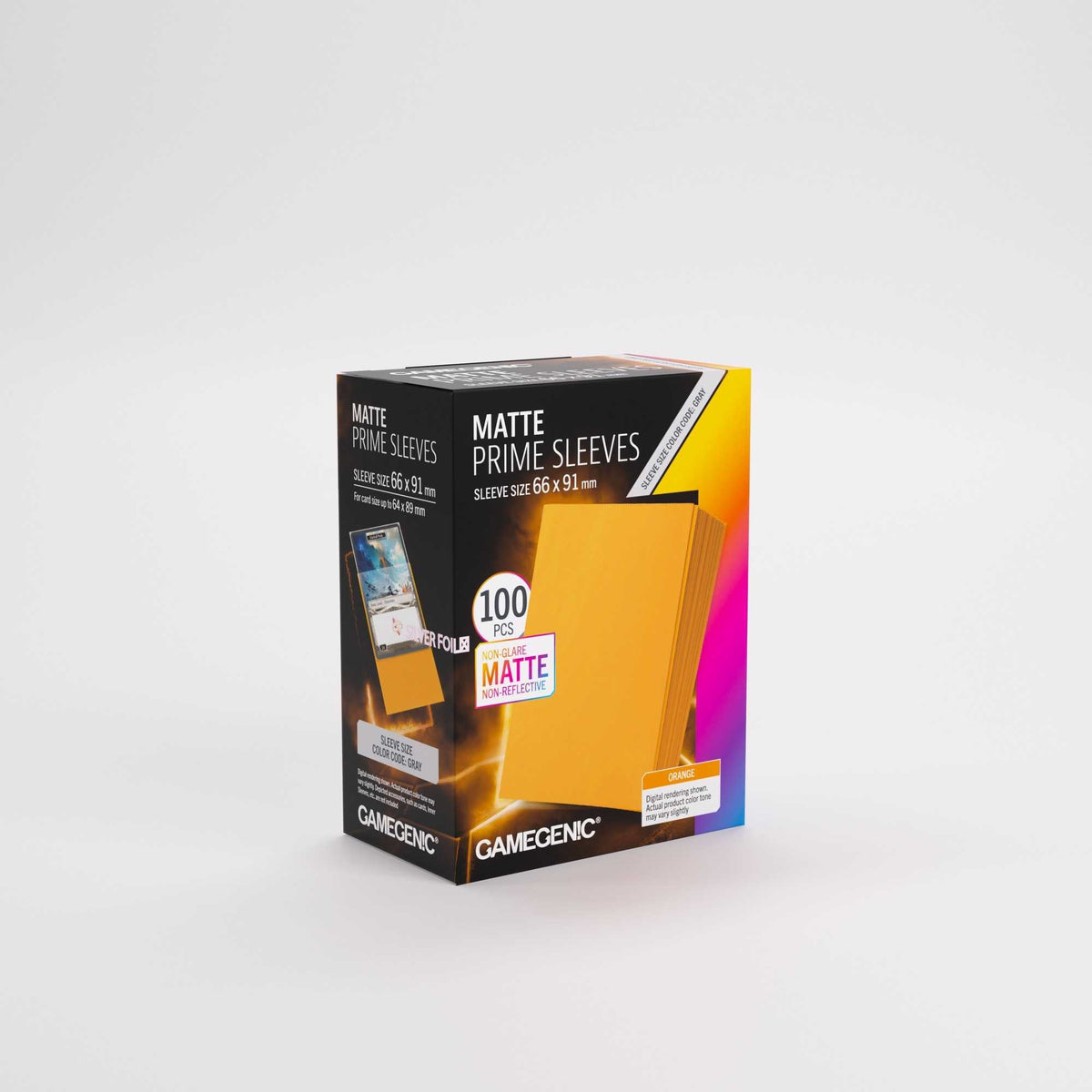 Gamegenic Matte Prime Sleeves Orange 66 x 91 mm (100)