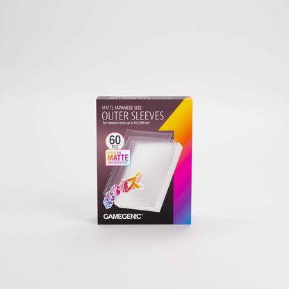 Gamegenic Matte Outer Sleeves Japanese Size 65 x 92 mm (60 Sleeves)