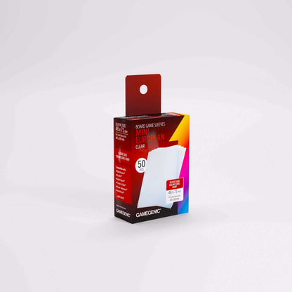 Gamegenic Board Game Sleeves Mini European Clear (50 ct.)