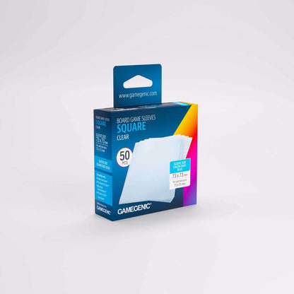 Gamegenic Board Game Sleeves Square Clear (50 ct.)