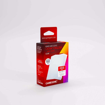 Gamegenic Board Game Sleeves CATAN English Clear (60 ct.)