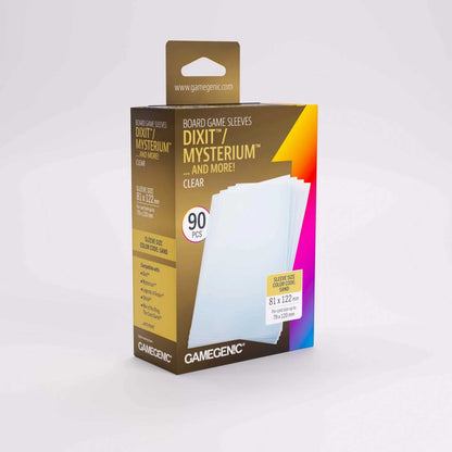 Gamegenic Board Game Sleeves Dixit Clear – 90 Pack