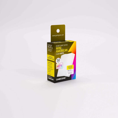 Gamegenic Board Game Sleeves Mini American Clear Matte (50 ct.)