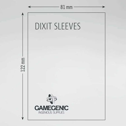 Gamegenic Board Game Sleeves Dixit Clear Matte (90 ct.)