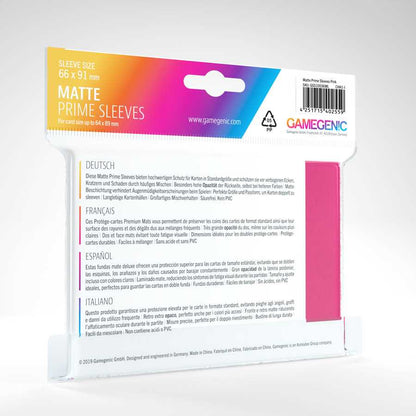 Gamegenic Matte Prime Sleeves Pink (100)