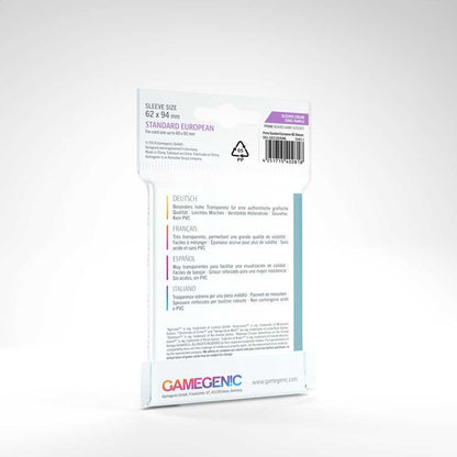 Gamegenic PRIME Standard European-Sized Sleeves 62 x 94 mm (50 ct.)
