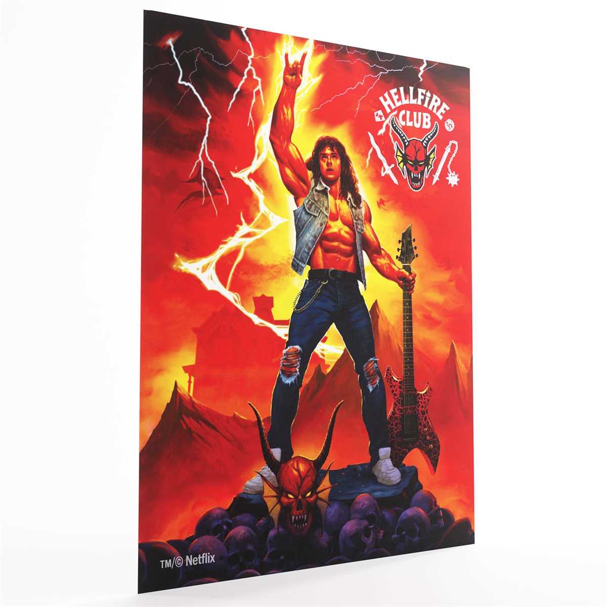 Gamegenic Stranger Things Hellfire Club Art Sleeves Eddie Munson