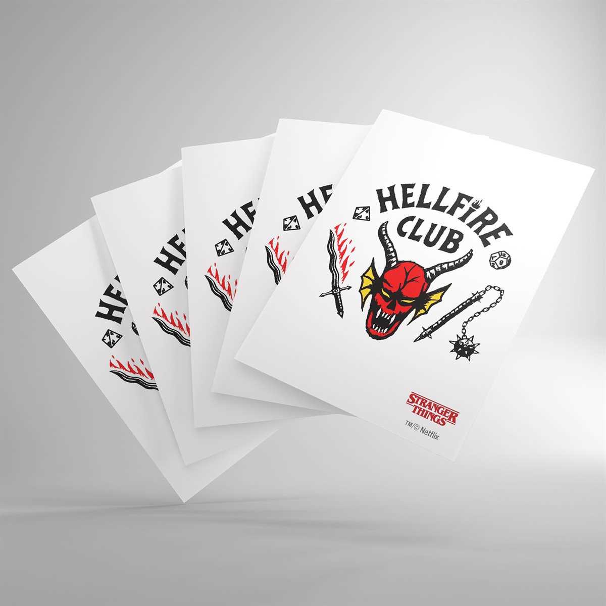 Gamegenic Stranger Things Hellfire Club Art Sleeves – Hellfire Club