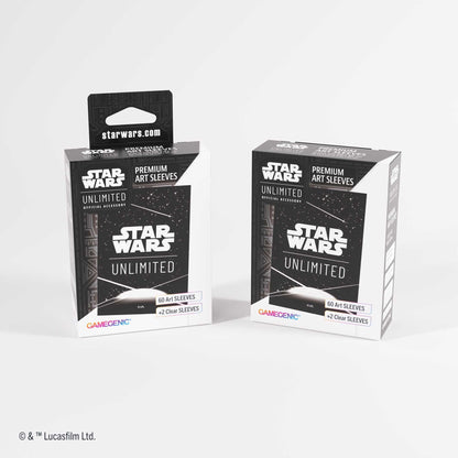 Gamegenic Star Wars: Unlimited Premium Art Sleeves – Card Back White