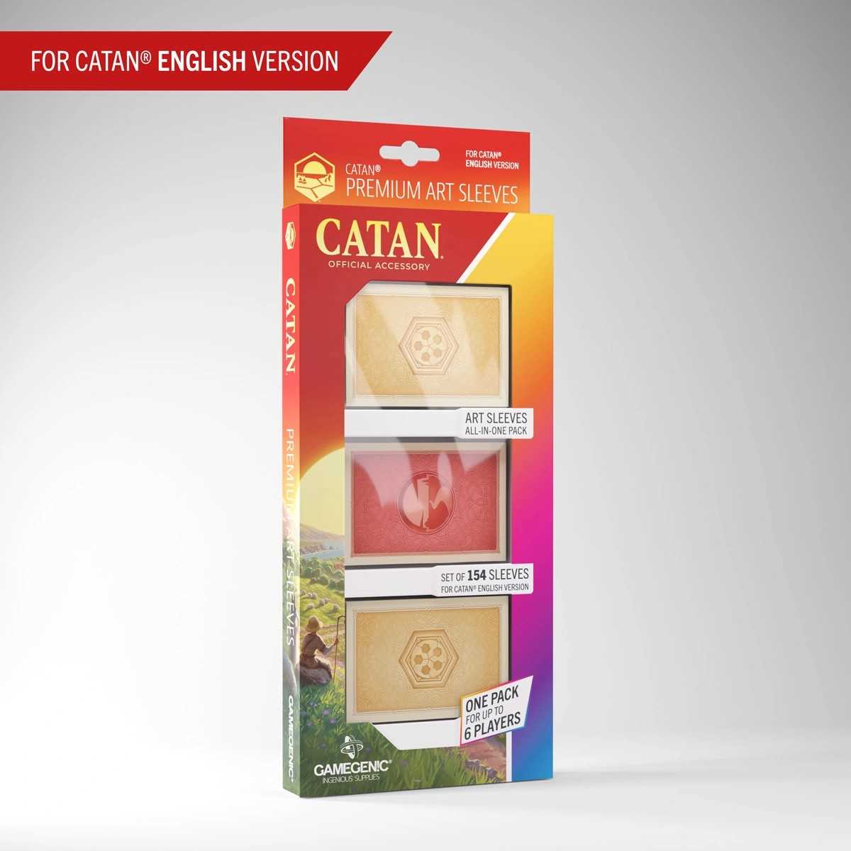 Gamegenic CATAN Art Sleeves