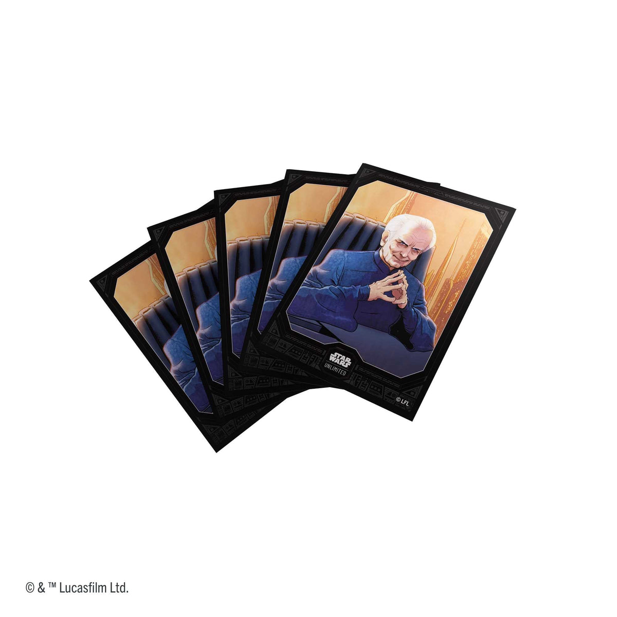Gamegenic Star Wars: Unlimited Premium Art Sleeves Set 6 Chancellor Palpatine