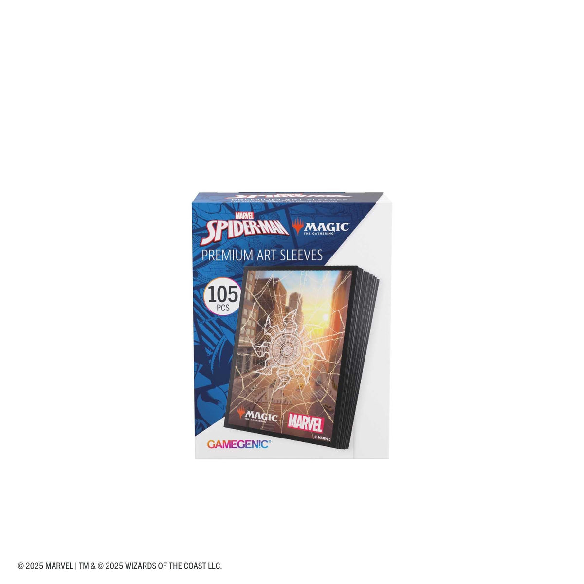 Gamegenic Magic: The Gathering Marvel's Spider-Man Premium Art Sleeves – Spider-Man Plains
